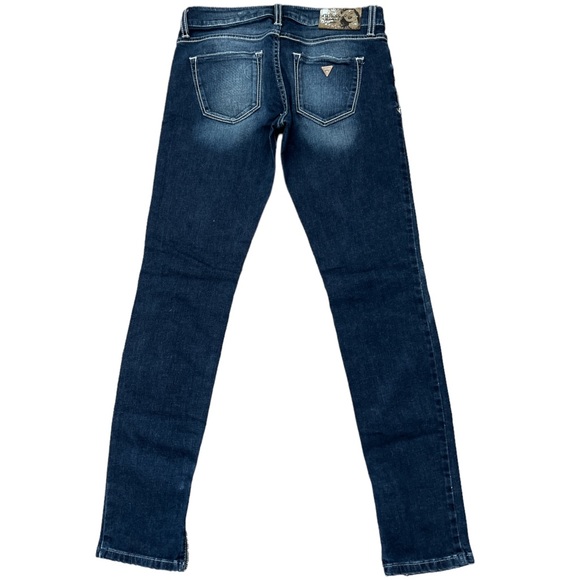 Guess Women Beverly Slim Leg Zipper Ankle Jeans Sz 27 - Picture 3 of 9